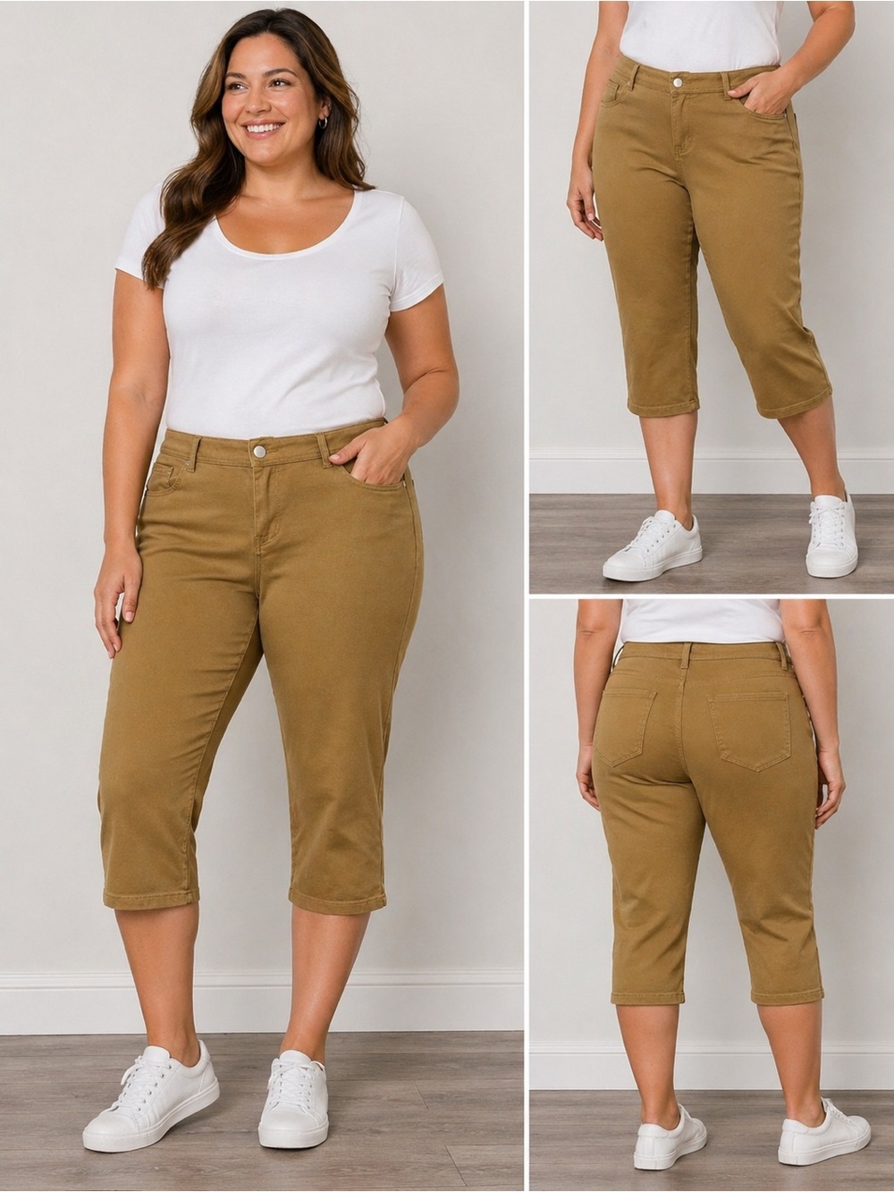 ✨ Women With Control Capri Pants – Chic & Comfortable ✨